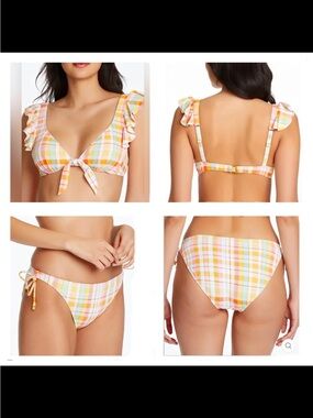 Bleu Rod Beattie Hip to
Be Square Plaid Bikini:        top(12) bottoms(10)